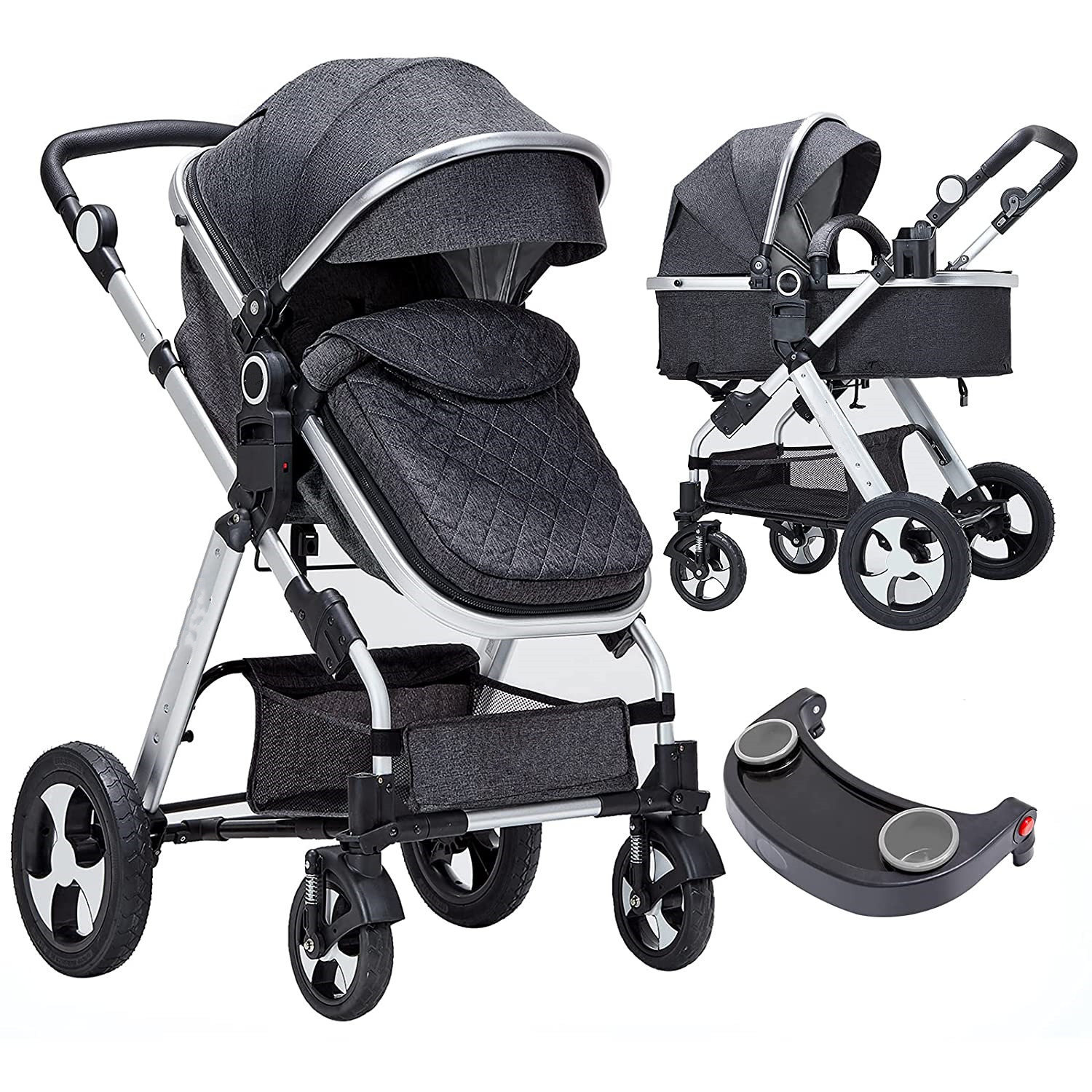 safeplus bassinet stroller
