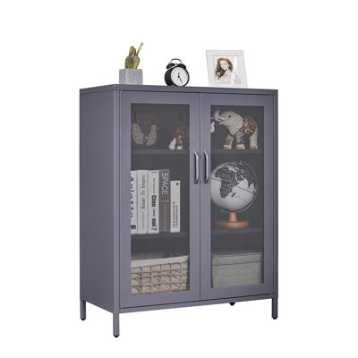 Kalsey 3 -Shelf Storage Cabinet