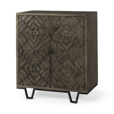 Sarina Solid Wood 2 - Door Accent Cabinet by Joss and Main