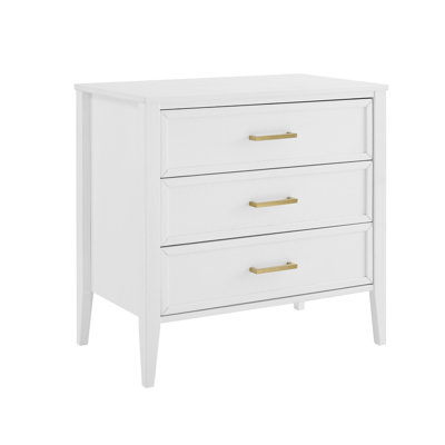 Rochon 3 Drawer 31.5" W Solid Wood Dresser by Joss and Main