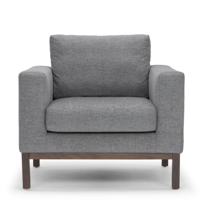 Joss and Main Clayton 36" Wide Polyester Armchair