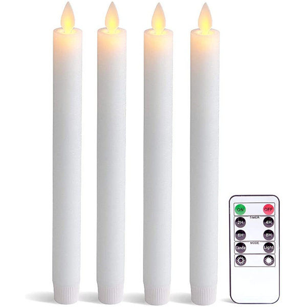 Select # of Boxes ONE Box of Two MULTI-COLOR Taper Drip Candles 9.5" Candles 