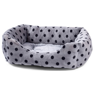 polka dot dog bed