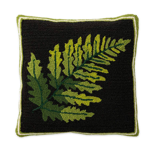 fern green throw pillows