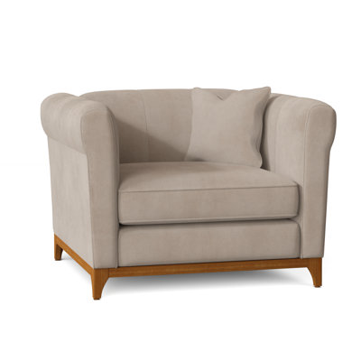 Steffens 43" Wide Armchair by Wade Logan