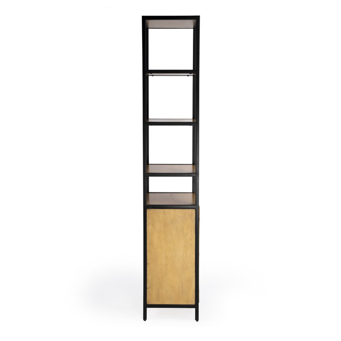 Joss and Main Ferris 84.25" H x 17" W Iron Standard Bookcase