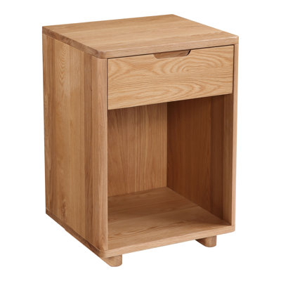 Barrisdale 1 - Drawer Nightstand by Wade Logan