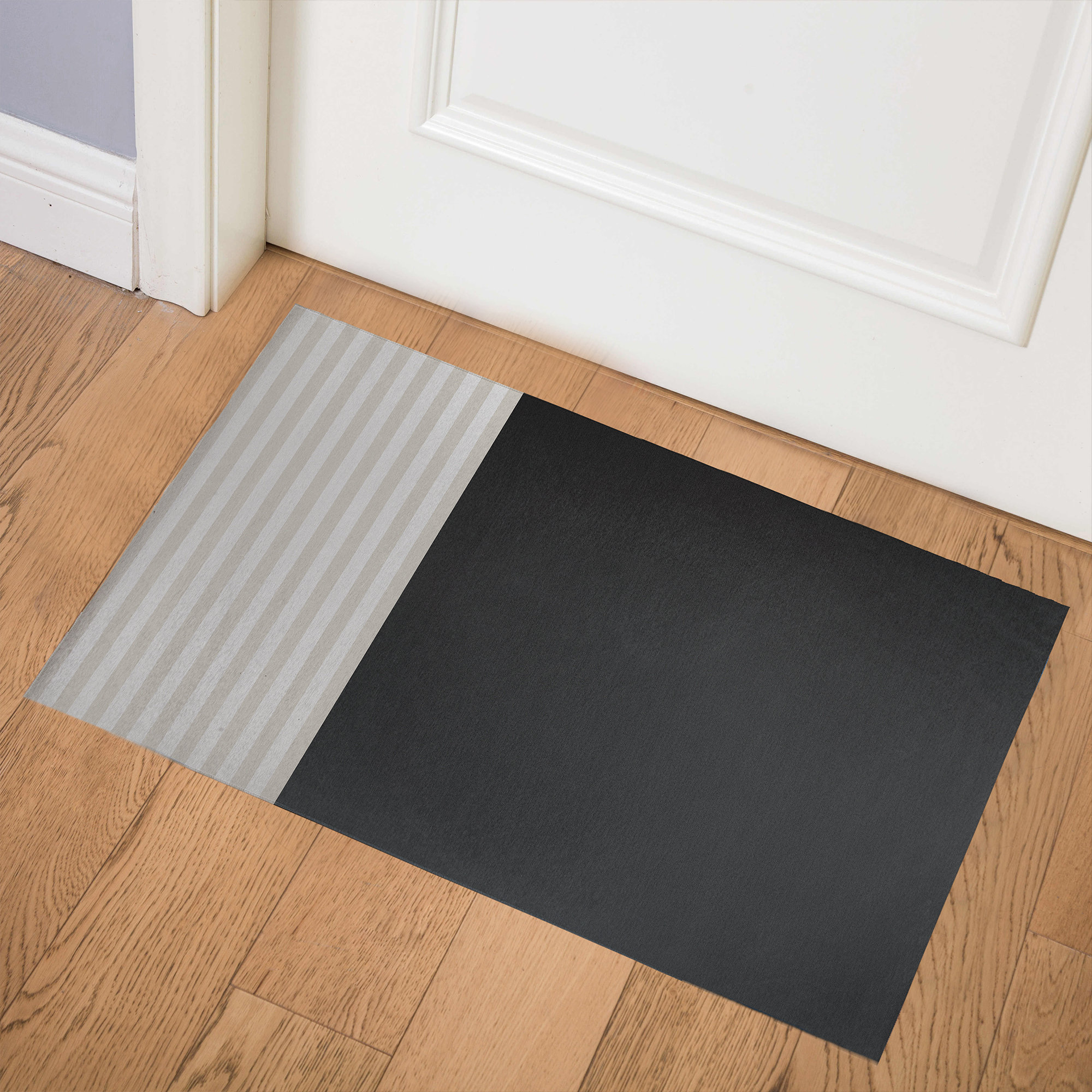 Charcoal Paper Floor Mattress Durable and Easy Clean Absorbent Apply to Entryway/Front Door/Porch 