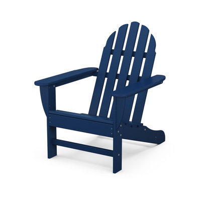 Classic Adirondack Plastic Chair by POLYWOOD