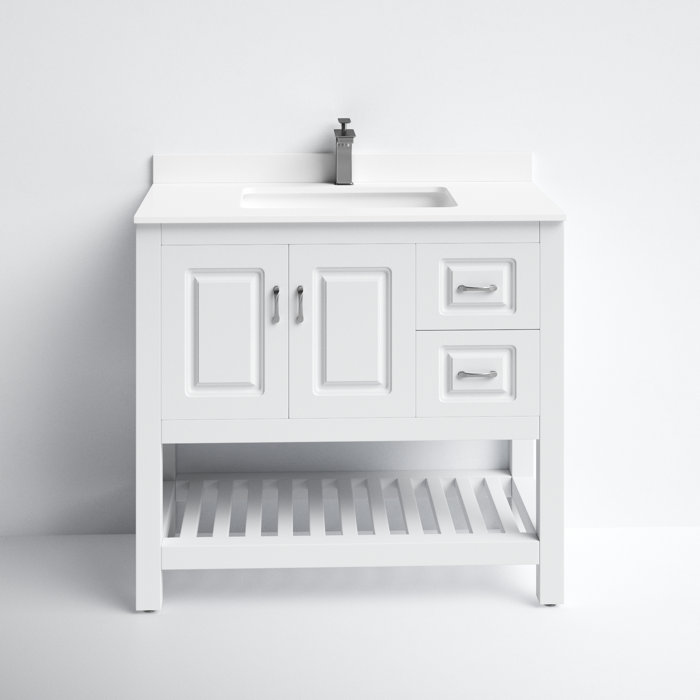 Joss and Main Needville 36" Single Bathroom Vanity Set