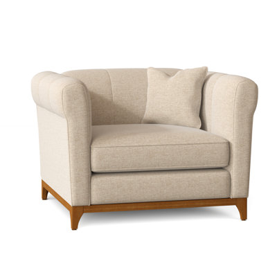 Steffens 43" Wide Armchair by Wade Logan