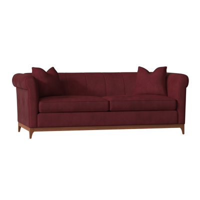 Steffens 89" Rolled Arm Sofa by Wade Logan