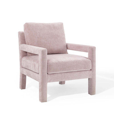 76.2Cm Wide Velvet Armchair by Latitude Run