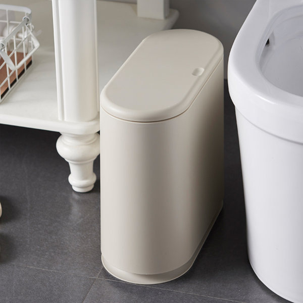 Tall Slim Trash Can | Wayfair
