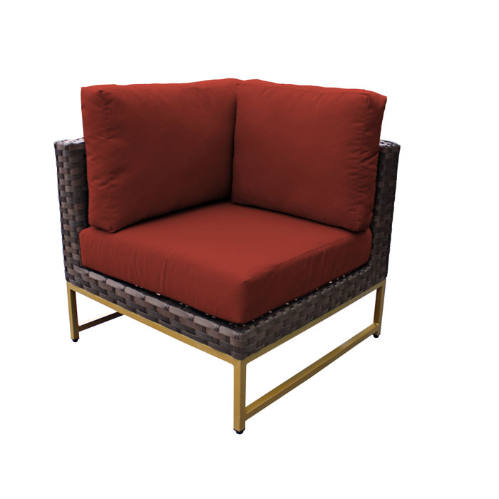 Joss and Main Sectional Seating Group with Cushion