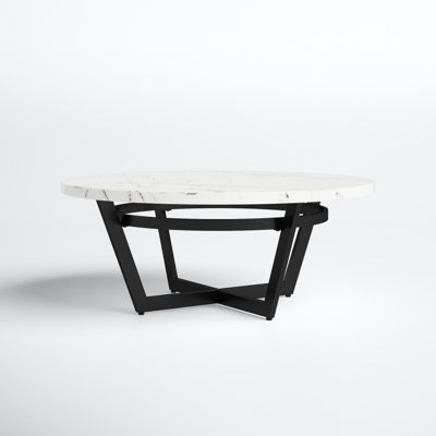 Tanya Cross Legs Coffee Table by Joss and Main