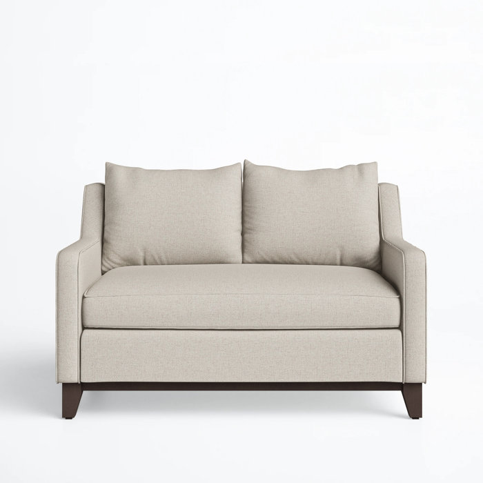 Joss and Main Christie 51.5" Square Arm Loveseat with Reversible Cushions