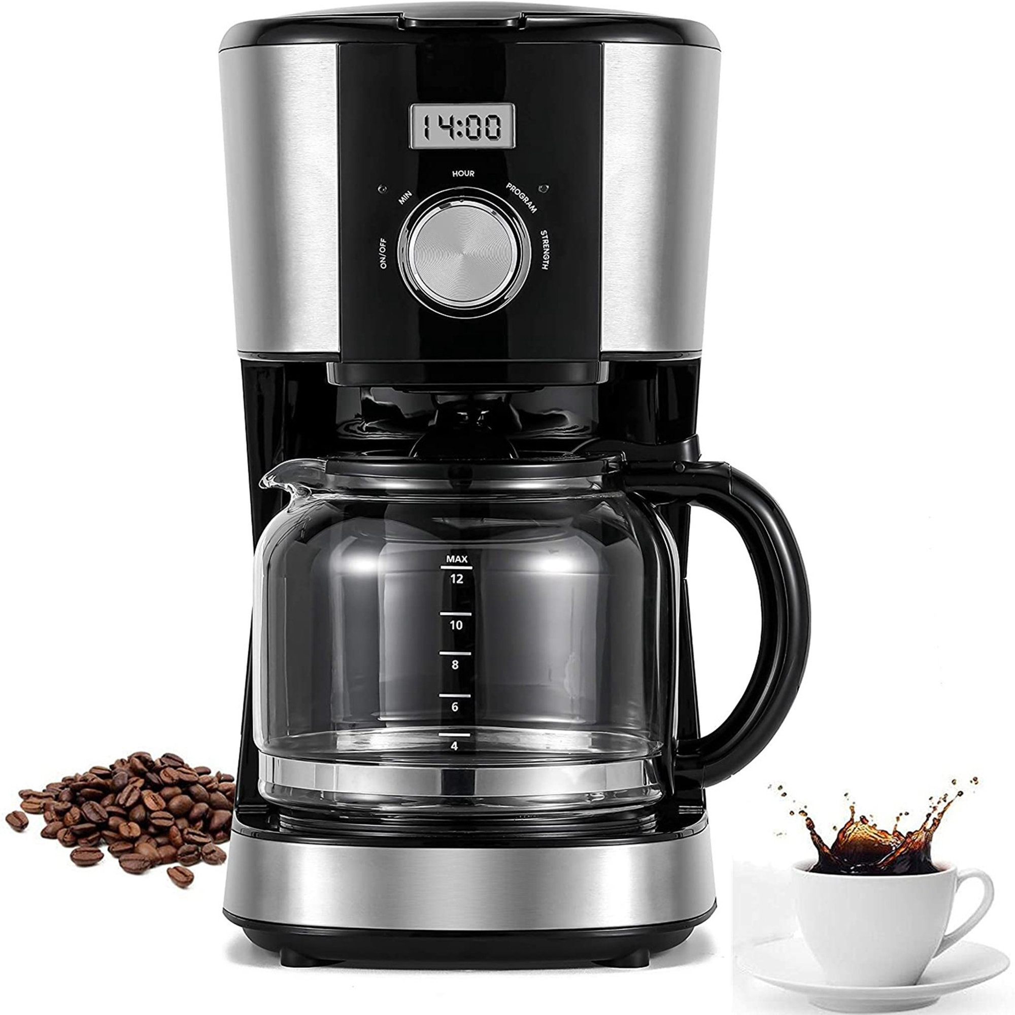 automatic coffee maker with timer