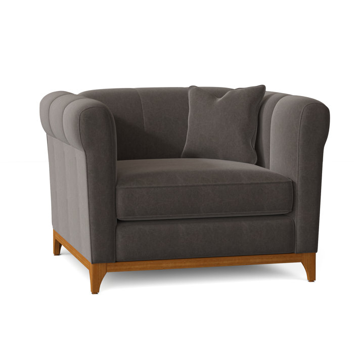 Wade Logan Steffens 43" Wide Armchair