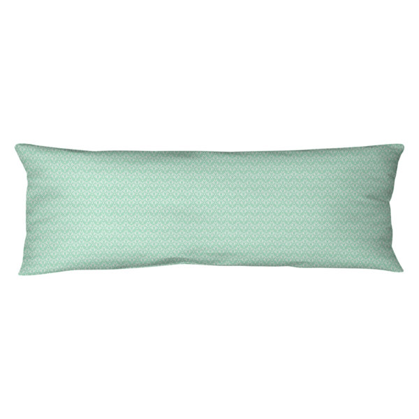 mint lumbar pillow