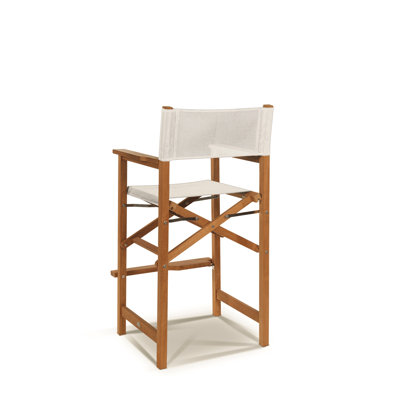 Idina Teak Patio Bar Stool by Joss and Main