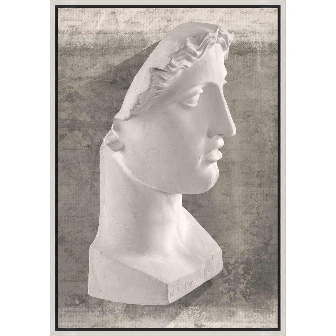 Online Designer Combined Living/Dining Greek Statue II by David Brown - Painting Framed Wall Art