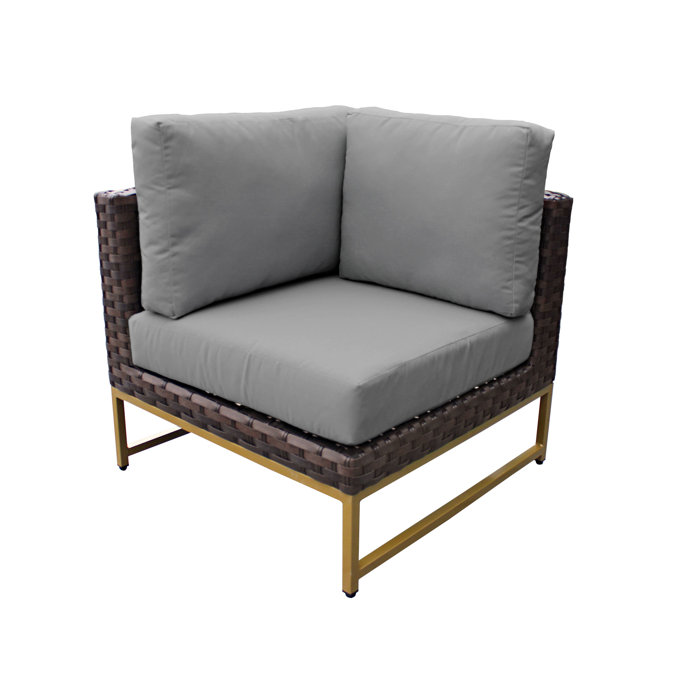 Joss and Main Sectional Seating Group with Cushion