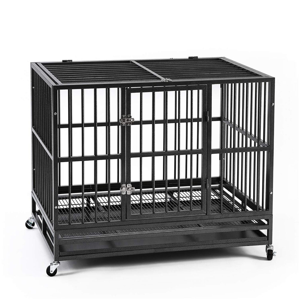 reinforced dog cage