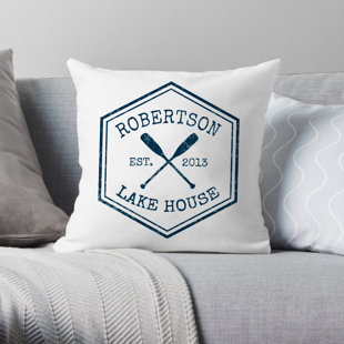 lake themed throw pillows