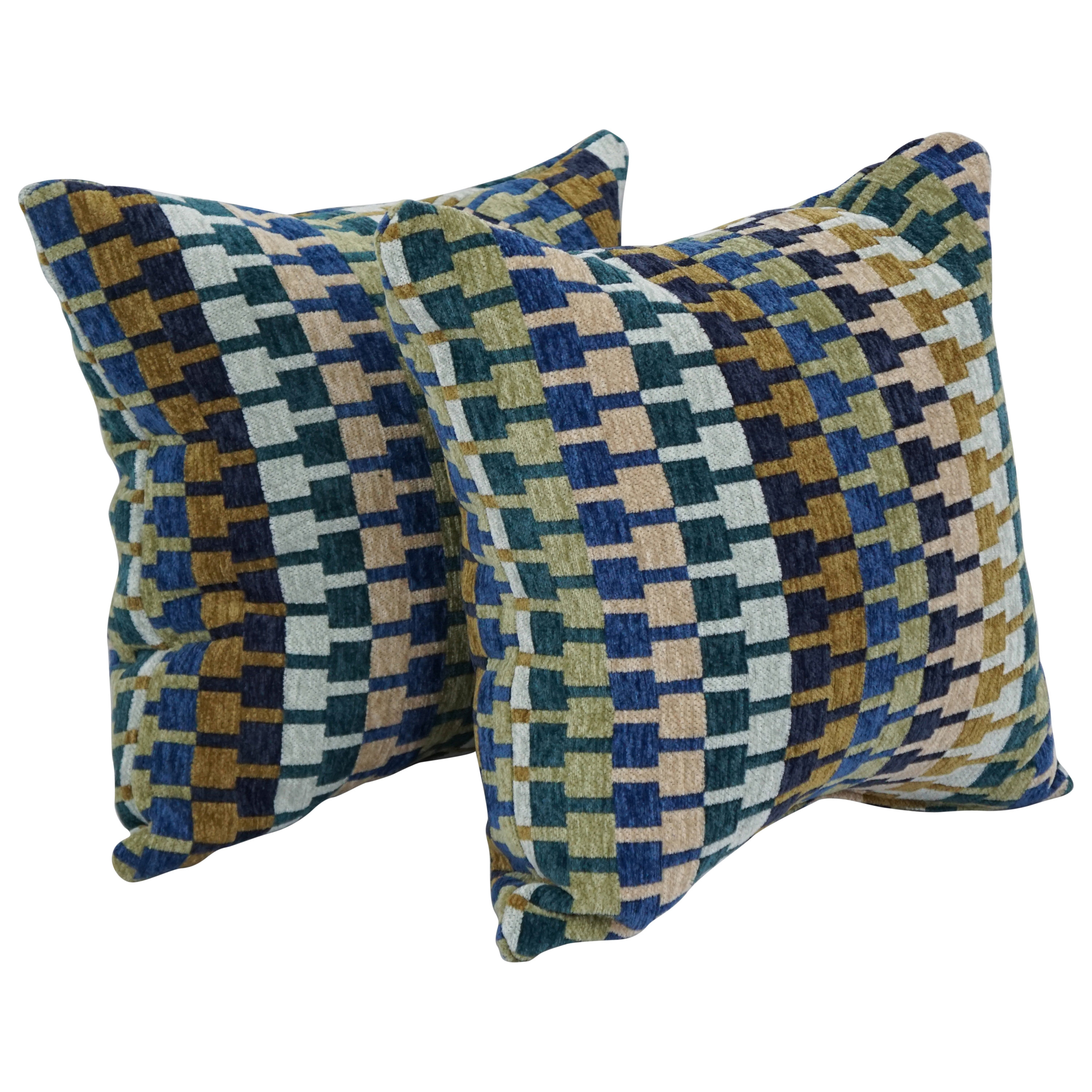 jacquard throw pillows
