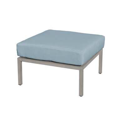 Wrenshall Outdoor Ottoman with Cushion by Joss and Main