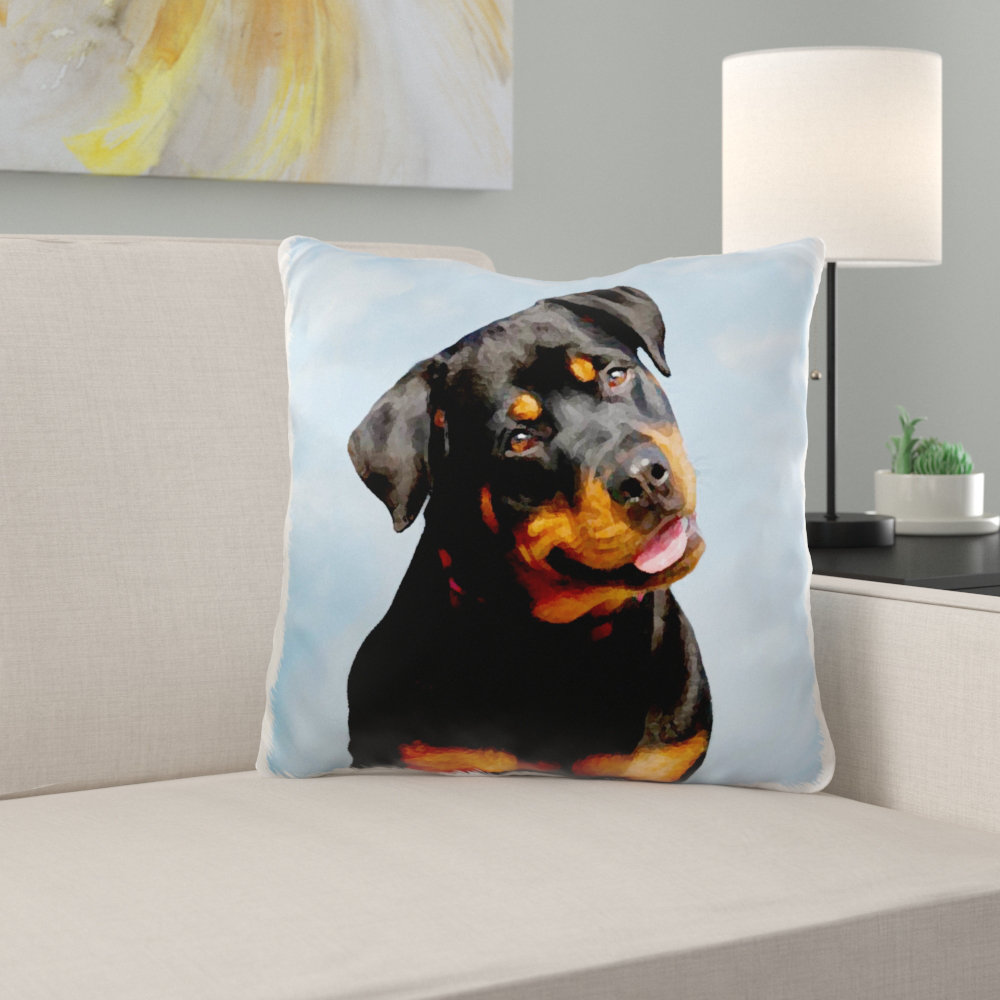 rottweiler pillow