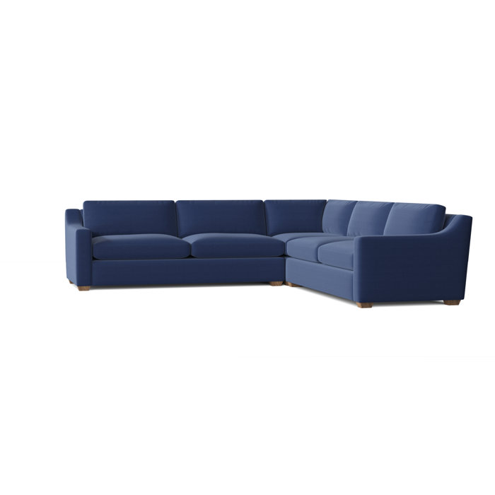 Joss and Main Melanie 133" Wide Symmetrical Corner Sectional