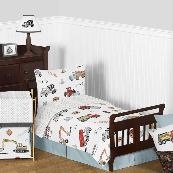 fire truck crib set
