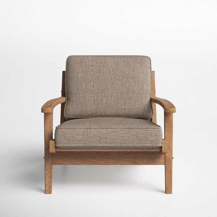 Joss and Main Obryan 74.49Cm Wide Polyester Armchair
