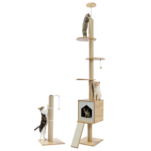 ceiling height cat tree
