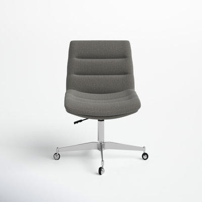 Johanna Linen Fabric Office Chair by Joss and Main