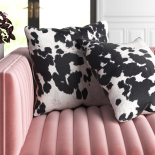 cow print pillows