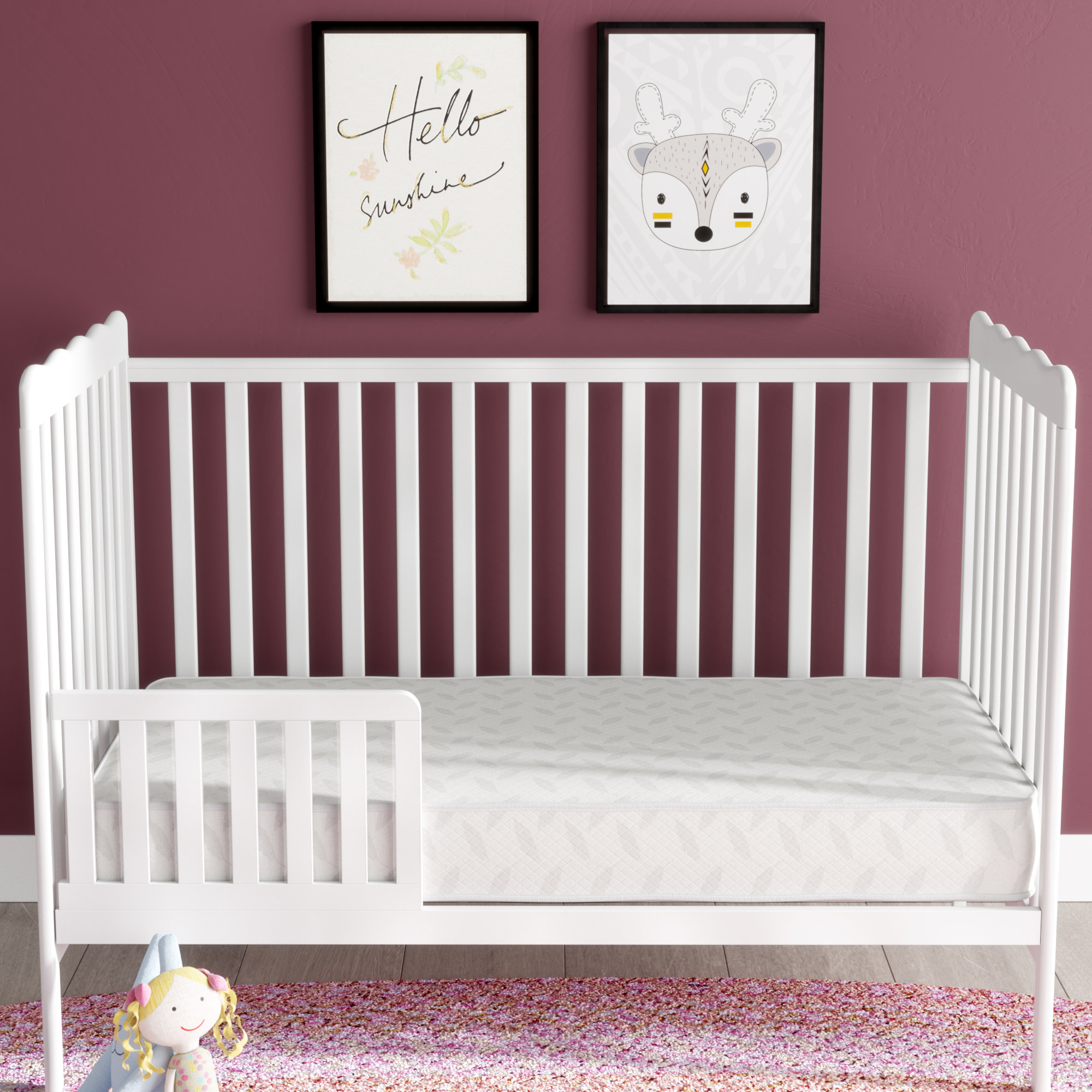 standard cot mattress