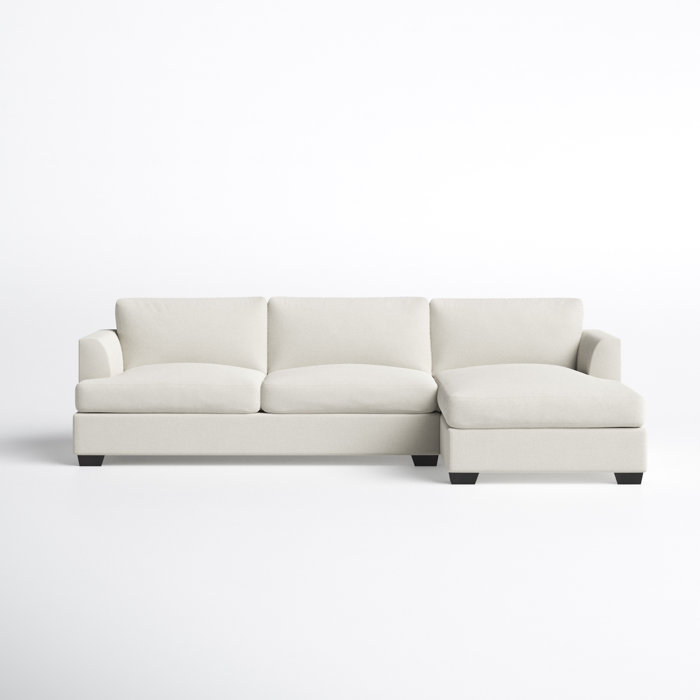 Joss and Main Gerard 128" Wide Down Cushion Sofa & Chaise