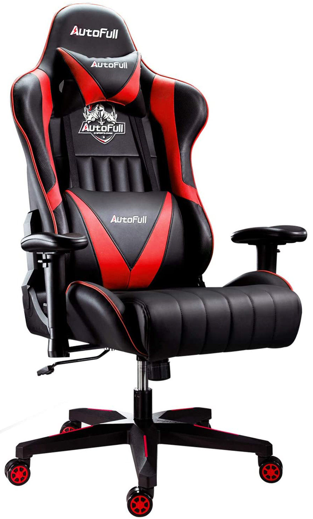 Gaming Chair E-Sports Office Chair Height Adjustment Headrest and Lumbar Support