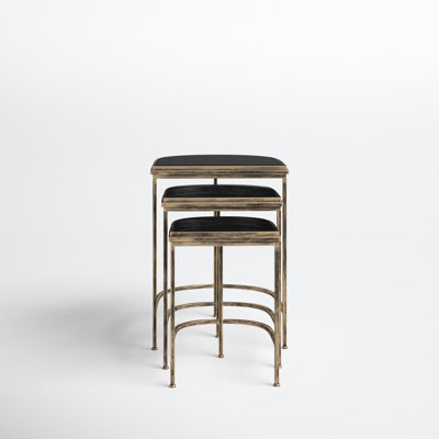 Uptown Glass 3 Legs  Nesting Tables by Joss and Main