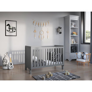 dark grey cot