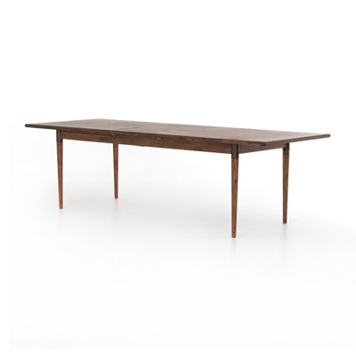 Anno Butterfly Leaf Acacia Solid Wood Dining Table by Foundry Select