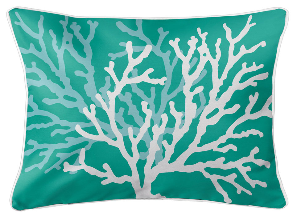 coral throw pillows wayfair