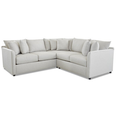 Cecelia 95" Wide Corner Sectional by Wayfair Custom Upholstery