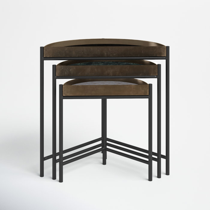 Joss and Main Lilibeth 3 Legs Nesting Tables