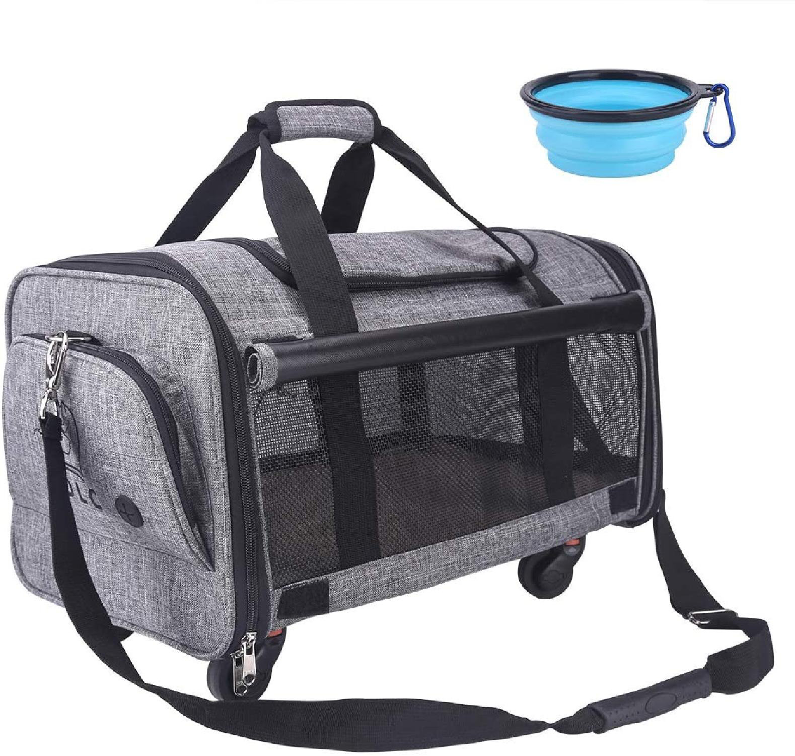 large soft sided pet carrier