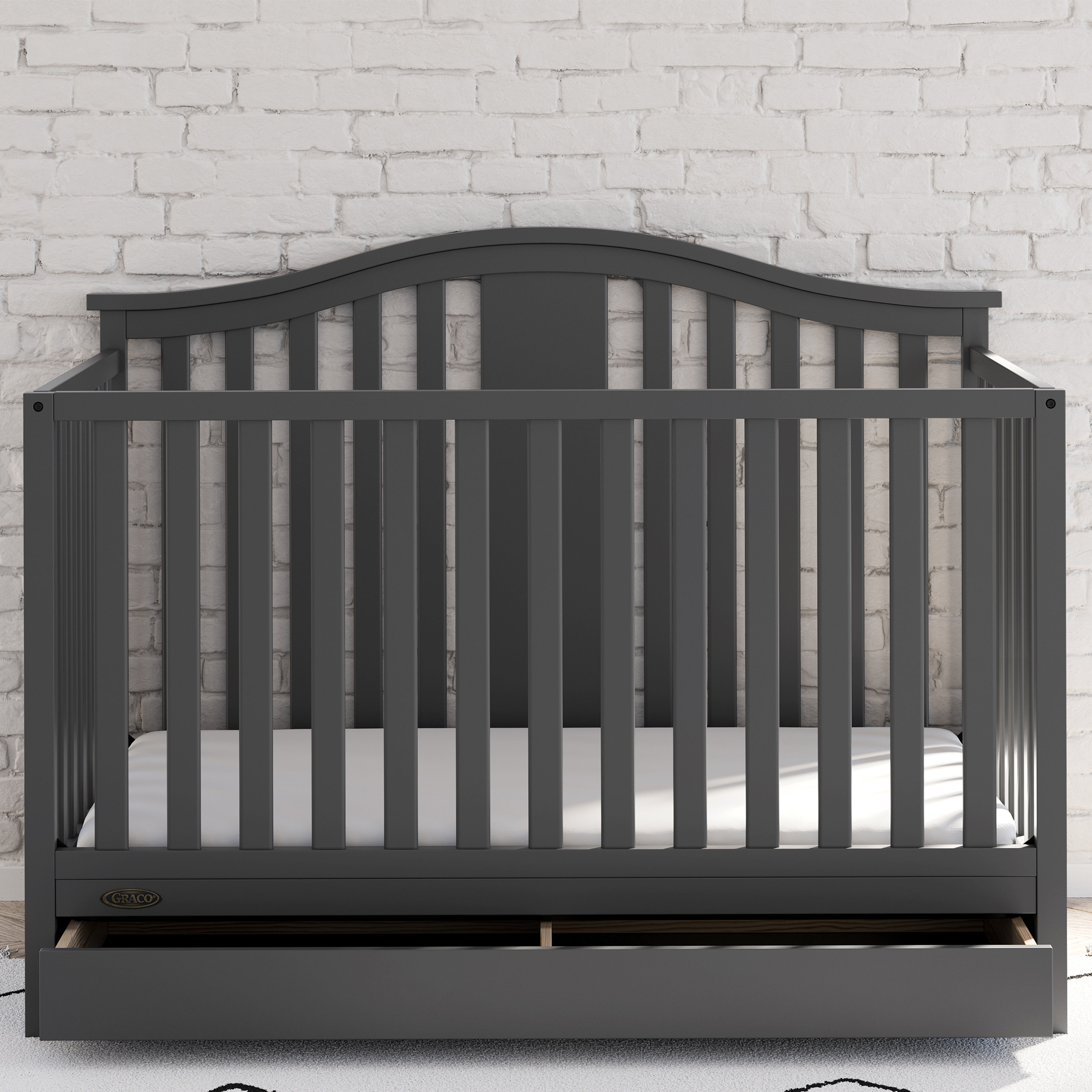 graco crib with drawer