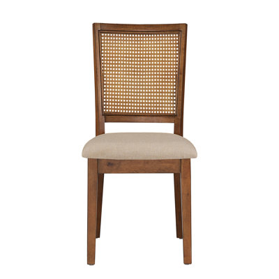 Urbaniak Linen Side Chair by Three Posts